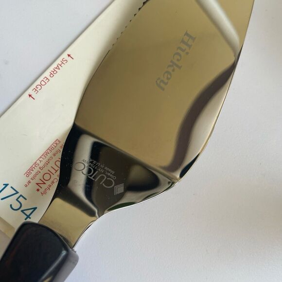 Cutco 1754 Slice N Serve Spatula Knife Cake Pie Server w/ Classic Brown Handle - Picture 6 of 12